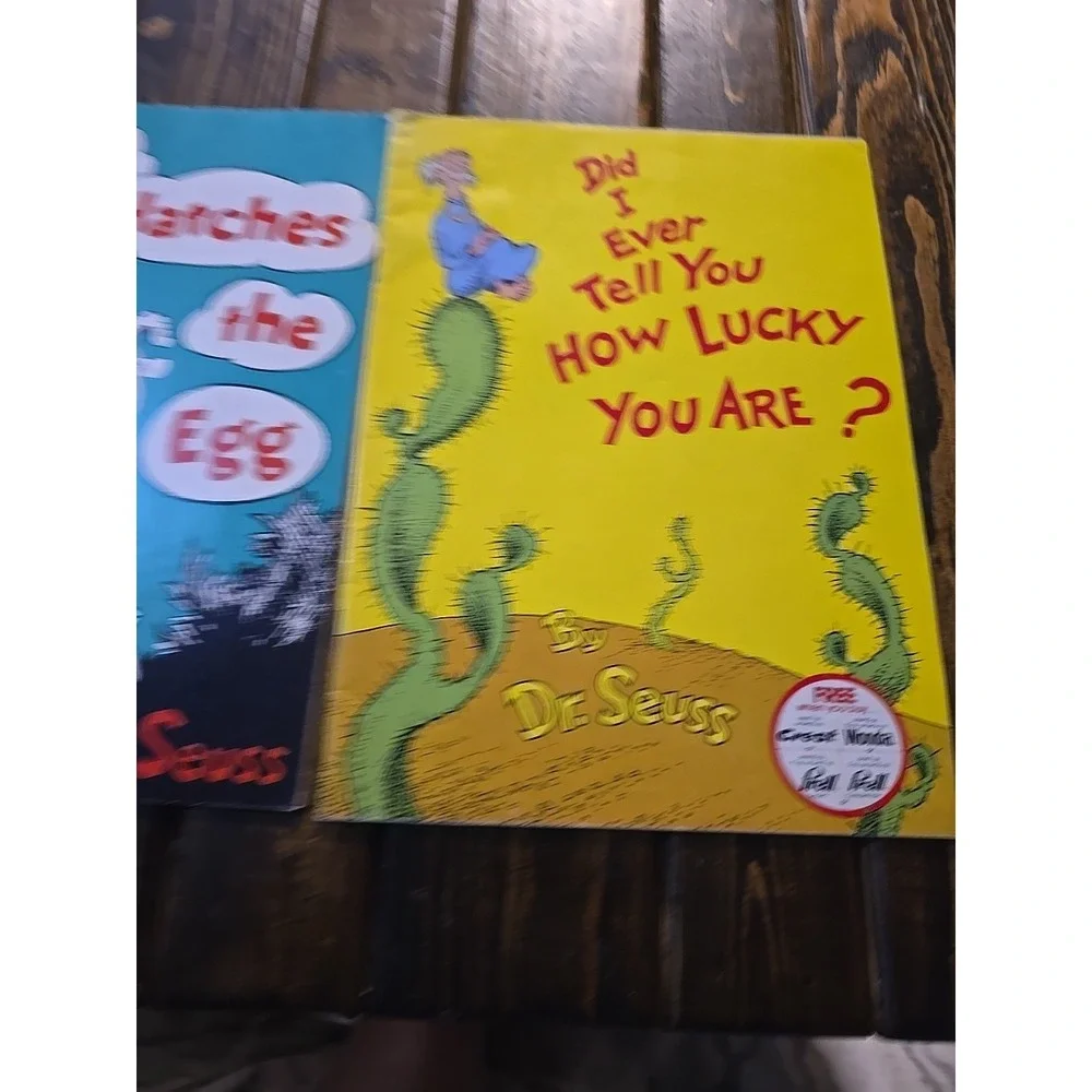 NOS 3 Vintage 1975 Dr Seuss Crest Procter Gamble Promo Paper Back Book